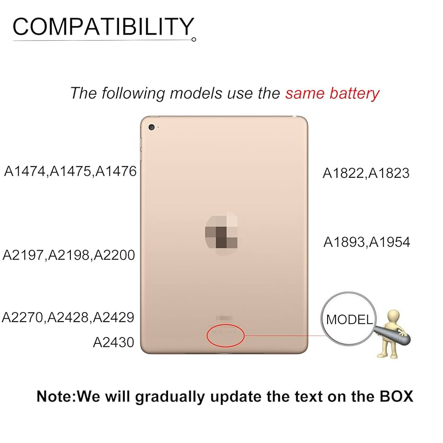 iPad - iPad Air 16GB Wi-fiモデル A1474 バッテリー新品 iPad Air バッテリー A1474 A1475 A1476 /保証無品(電-Air